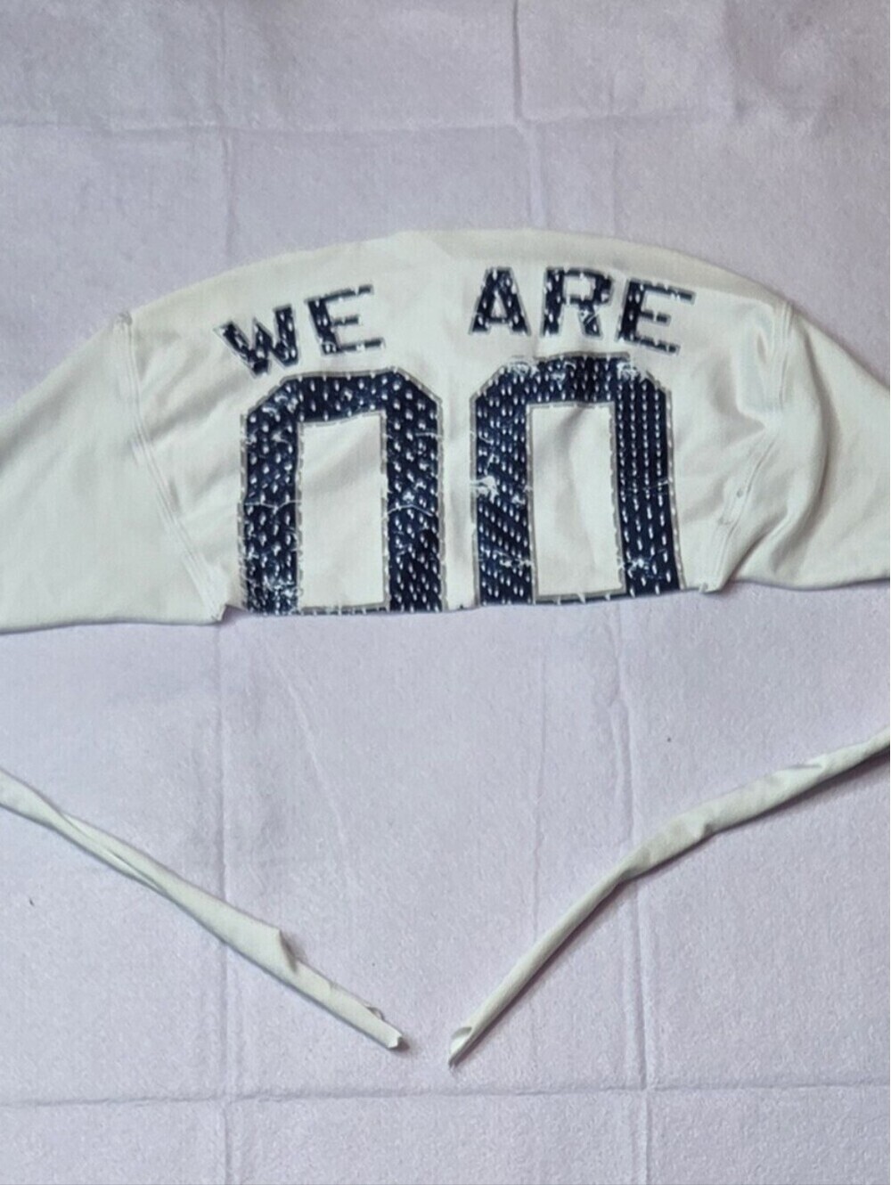 ZooZatz Penn State Tube Top Size Small We Are Gameday Tie Back Crop Bandeau